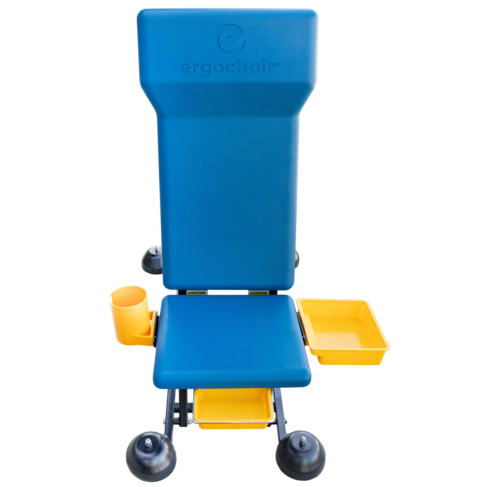 Ergochair, Adjustable-height rolling work seat, Capacity 350 lb, Model# Ergo-RS